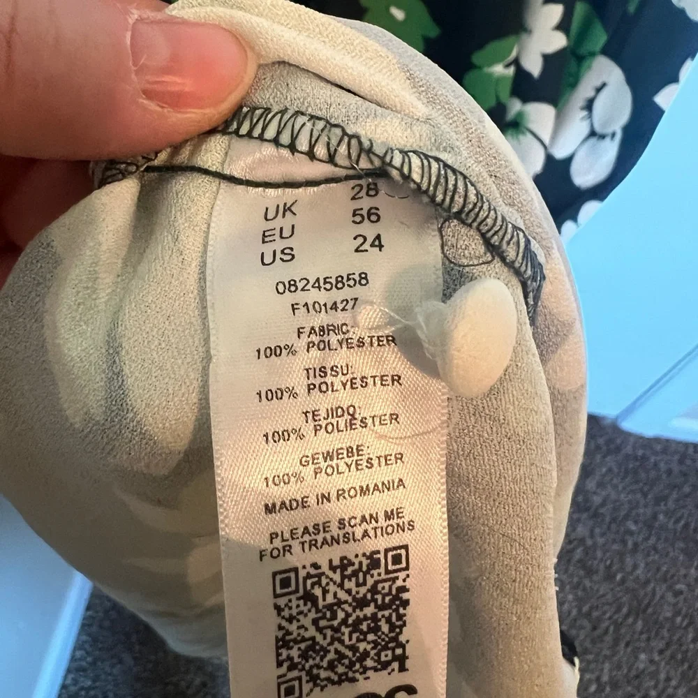 Mixed Pattern Dress - Picture 8 of 8